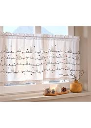 Tenda a vetro con ricamo di elfi, bpc living bonprix collection