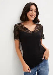 Maglia con pizzo, BODYFLIRT