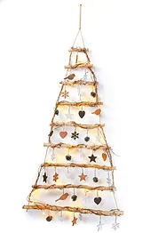 Decorazione da parete a LED a forma di albero di natale, bonprix
