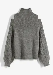 Maglione con cut-out, bonprix