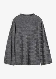 Maglione strutturato, bonprix