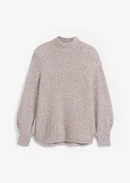 Maglione in filato piumato, bonprix