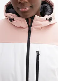 Giacca tecnica da sci con cappuccio, impermeabile, bonprix