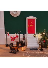 Soprammobile in miniatura porta dell'elfo con accessori (set 20 pezzi), bpc living bonprix collection