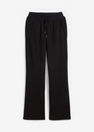Pantaloni da jogging termici funzionali con fodera in pile, taglio largo, bpc bonprix collection