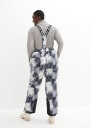 Pantaloni da sci termici funzionali con spalline staccabili, bpc bonprix collection