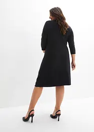 Abito in maglia prémaman / da allattamento 2 in 1 con filato scintillante, bonprix