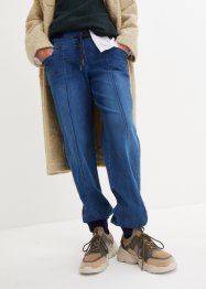 Jeans con fascette al fondo, bpc bonprix collection