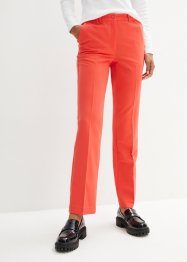 Pantaloni elasticizzati con piega stirata e cinta comoda a vita alta, bpc bonprix collection
