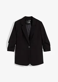 Blazer ampio con maniche 7/8 arricciate, bonprix