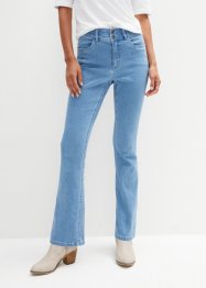 Jeans elasticizzati a vita alta bootcut, bpc bonprix collection