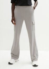 Pantaloni da jogging svasati con tasche cargo, bpc bonprix collection