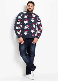 Maglione natalizio in filato fine, bonprix