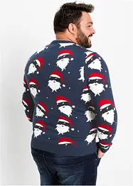 Maglione natalizio in filato fine, bonprix