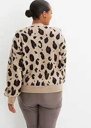 Cardigan leopardato, bonprix