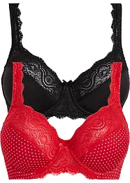 Reggiseno con ferretto (pacco da 2), bonprix