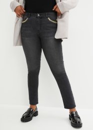 Jeans elasticizzati con dettagli decorativi, BODYFLIRT