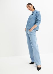 Giacca di jeans con dettagli cargo, John Baner JEANSWEAR