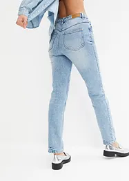 Jeans straight, a vita alta, bonprix