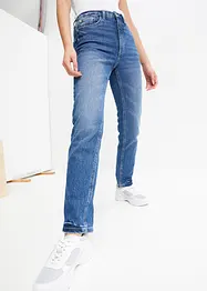 Jeans straight, vita alta, bonprix