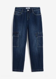 Jeans elasticizzati cargo, mid waist, John Baner JEANSWEAR