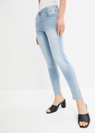Jeans slim cropped, a vita media, John Baner JEANSWEAR