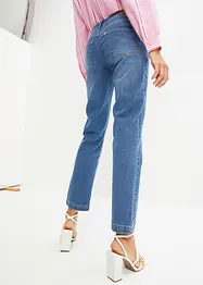 Jeans elasticizzati straight, vita media, bonprix