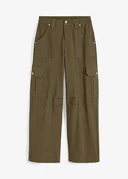 Pantaloni cargo in twill, RAINBOW