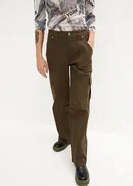 Pantaloni cargo in twill, RAINBOW