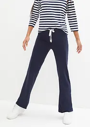 Pantaloni in jersey di cotone elasticizzato, bonprix