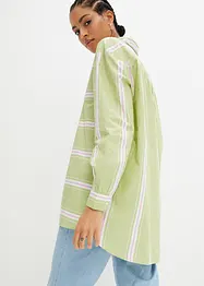 Camicia oversize a righe, bonprix