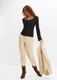 Pantaloni eleganti con cinta comoda, bonprix