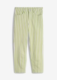 Pantaloni elasticizzati cropped con gambe diritte, BODYFLIRT