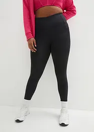 Leggings sportivi con inserti in mesh, ad asciugatura rapida, bonprix