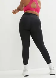 Leggings sportivi con inserti in mesh, ad asciugatura rapida, bonprix