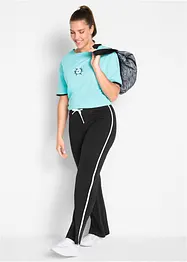 Pantaloni in jersey di cotone elasticizzato (pacco da 2), bonprix