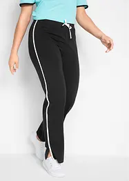 Pantaloni in jersey di cotone elasticizzato (pacco da 2), bonprix