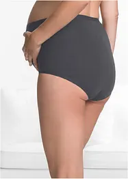 Slip prémaman a vita alta con cotone biologico (pacco da 2), bonprix