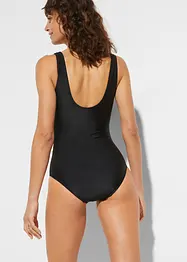 Costume intero con arricciatura e effetto modellante medio, bonprix