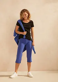 T-shirt lunga con scritta (pacco da 2), bonprix