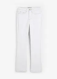 Jeans elasticizzati straight, a vita media, bonprix