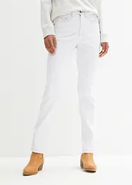 Jeans elasticizzati straight, vita media, bonprix