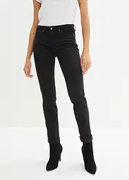 Jeans elasticizzati straight, vita media, bonprix