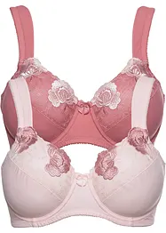 Reggiseno minimizer con ferretto  (pacco da 2), bonprix