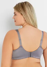 Reggiseno contenitivo senza ferretto con spalline imbottite (pacco da 2), bonprix