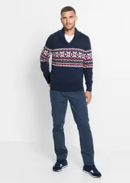 Pantaloni chino in puro cotone regular fit, straight, bonprix
