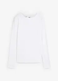Maglia a maniche lunghe in puro cotone biologico, bonprix