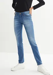 Jeans skinny elasticizzati, vita media, bonprix