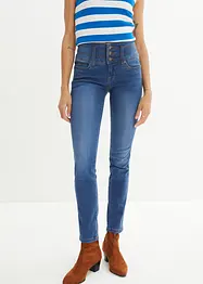 Jeans modellanti slim, vita alta, bonprix