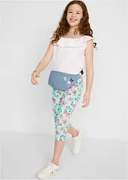 Leggings a pinocchietto con cotone biologico (pacco da 2), bonprix